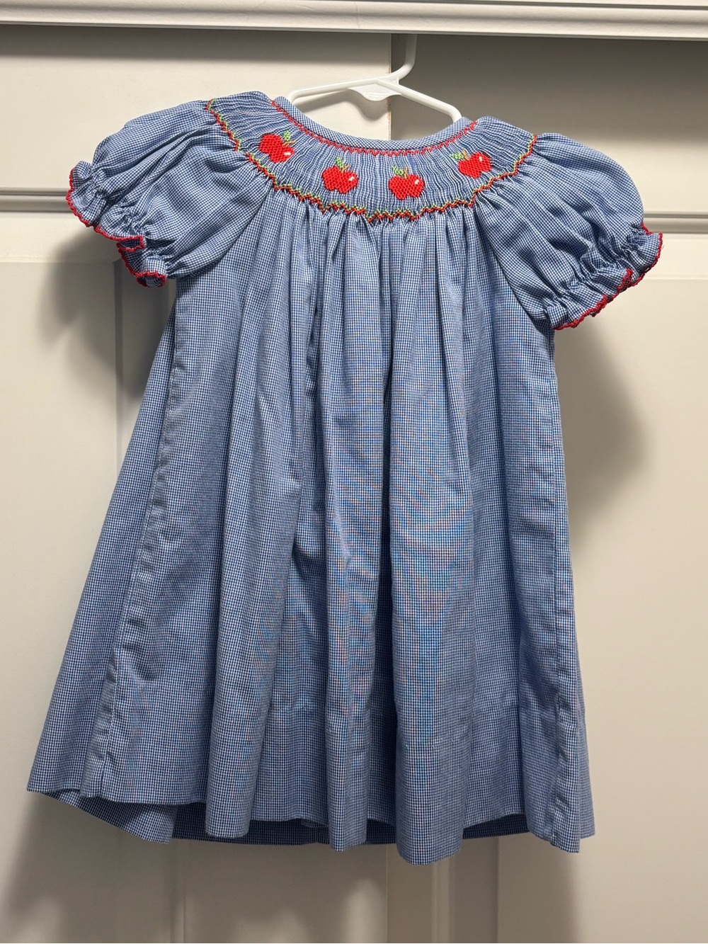 Petite Bebe Apple dress, size 12m